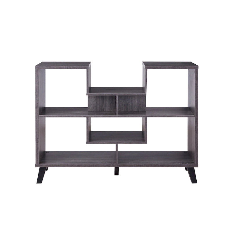Console de rangement Austy Modern à 6 étagères, 47 po