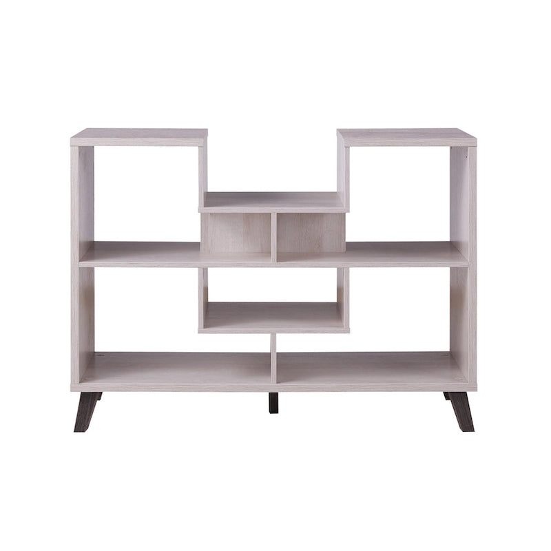Console de rangement Austy Modern à 6 étagères, 47 po