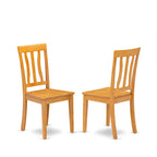 Table de salle à manger ronde, 36x36 pouces, Chêne