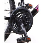 VTT suspendu femme Titan Trail 21 vitesses, cadre 18 pouces, bleu