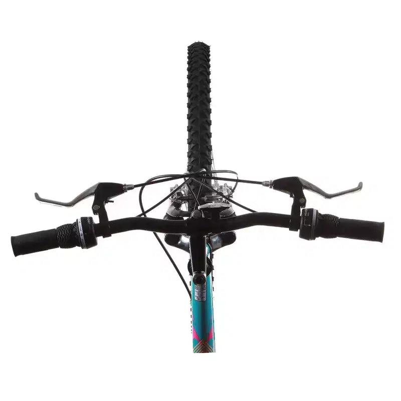VTT suspendu femme Titan Trail 21 vitesses, cadre 18 pouces, bleu