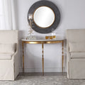 Console en fer Imelda 40 avec plateau en marbre