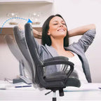 Chaise de bureau FDW Chaise de jeu pour PC Chaise de bureau pas chère en cuir PU Fauteuil de direction pour ordinateur Support lombaire pour femmes et hommes