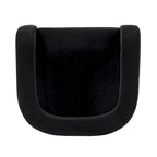 Fauteuil d'appoint moderne en velours Amirah