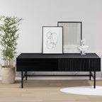 MEZ Black Finished Coffee Table