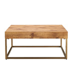 Table basse en bois naturellement élégante