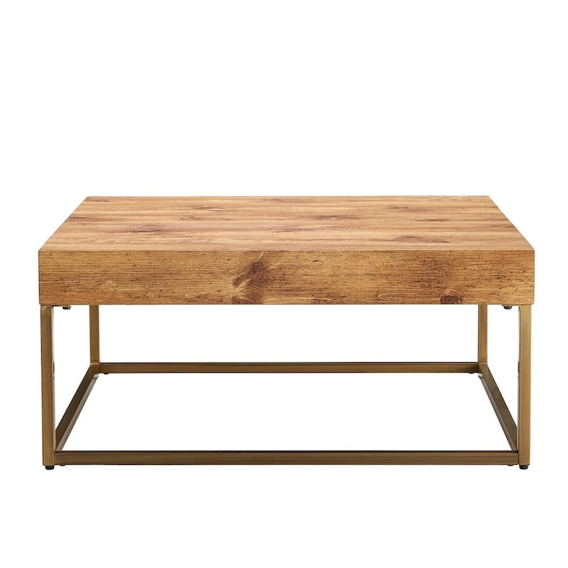 Table basse en bois naturellement élégante
