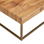 Table basse en bois naturellement élégante