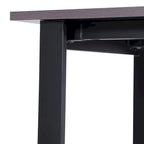 Table de conférence commerciale avec plateau stratifié et piètement en U