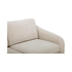 Canapé d'angle Drew avec méridienne réversible, marron foncé - 98 X 59,2 X 33,5