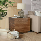 Classic Home Santa Barbara 26 Brown Wood End Table