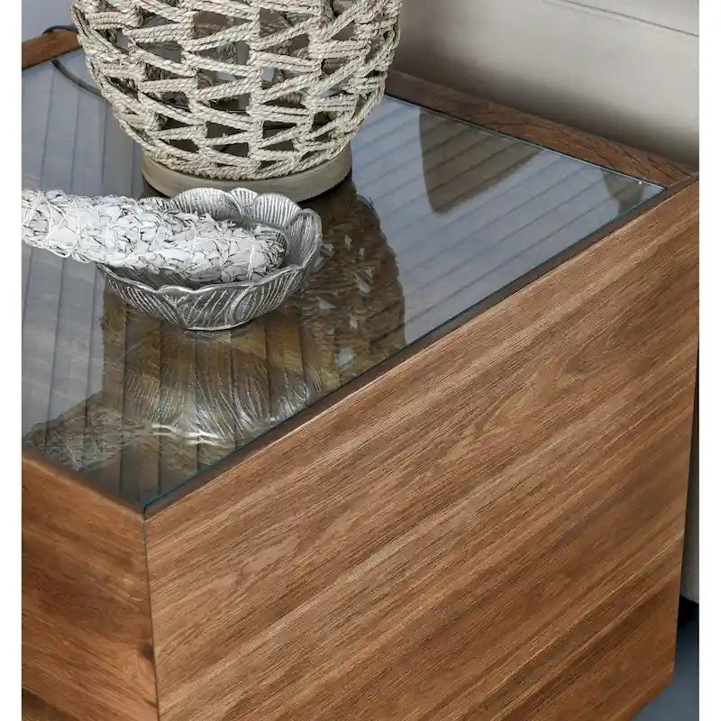 Table d'appoint Santa Barbara 26 en bois marron